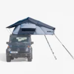 Owen Two Plus Tente de Toit pour Camping et Voyage, avec Pre-Tente, avec échelle, Couleur Grise
