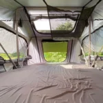 Owen Two Plus Tente de Toit pour Camping et Voyage, avec Pre-Tente, avec échelle, Couleur Grise – Image 6
