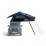 Owen Two Plus Tente de Toit pour Camping et Voyage, avec Pre-Tente, avec échelle, Couleur Noir