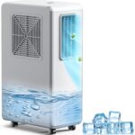 HomeAir Climatiseur Mobile Multi-Vitesses Blanc