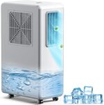 HomeAir Climatiseur Mobile Multi-Vitesses Blanc